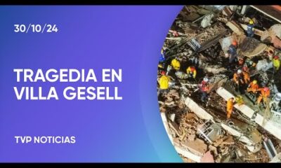 Encontraron el cuerpo de una mujer en el derrumbe de Gesell