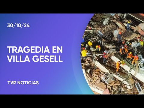 Encontraron el cuerpo de una mujer en el derrumbe de Gesell Encontraron el cuerpo de una mujer en el derrumbe de Gesell