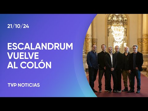 Escalandrum vuelve con Piazzolla al Colón