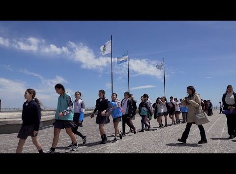 ‘Escuela Normal’ de Villa Mercedes visitaron Casa de Gobierno