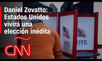 Estados Unidos está ante una elección inédita en su historia, dice experto