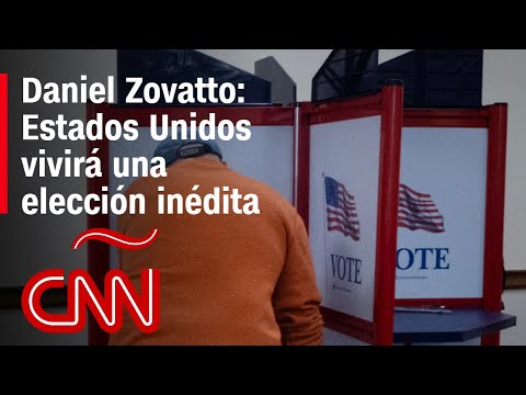 Estados Unidos está ante una elección inédita en su historia, dice experto