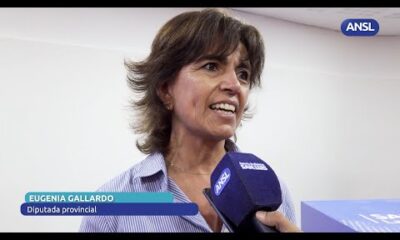 Eugenia Gallardo, diputada provincial y Valeria Kuhn, intendenta de Naschel