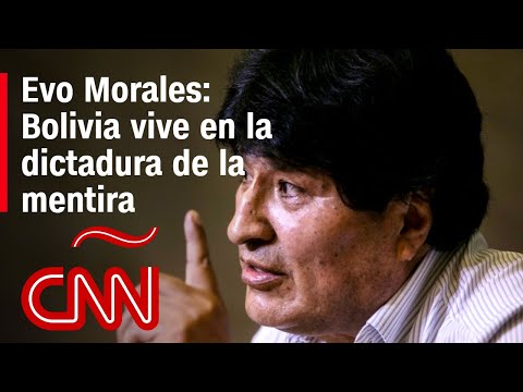Evo Morales califica de mentiroso al Gobierno de Bolivia Evo Morales califica de mentiroso al Gobierno de Bolivia