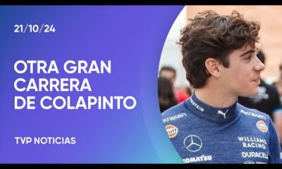 F1: otra memorable actuación de Franco Colapinto, esta vez en Austin, mientras llega el GP de México