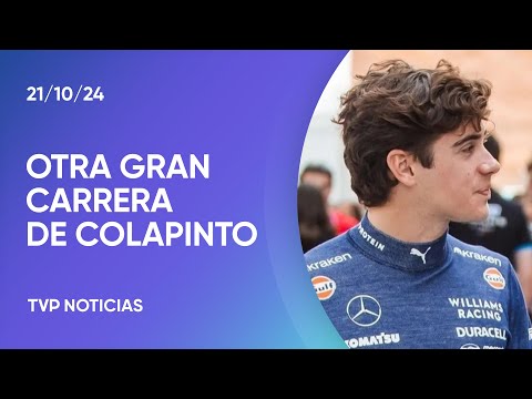 F1: otra memorable actuación de Franco Colapinto, esta vez en Austin, mientras llega el GP de México F1: otra memorable actuación de Franco Colapinto, esta vez en Austin, mientras llega el GP de México