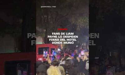 Fans de Liam Payne lo despiden fuera del hotel donde murió