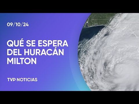 Florida bajo el peor pronóstico por el huracán Milton
