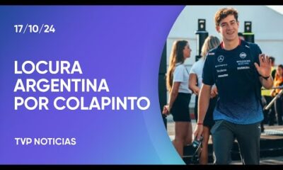 Fórmula 1: Colapinto debuta en Austin y los argentinos ya coparon el Fan Zone