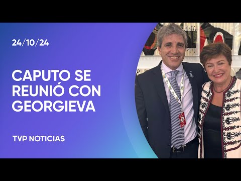 Georgieva: “Fue una muy buena reunión, estamos alineados con las prioridades del país” Georgieva: “Fue una muy buena reunión, estamos alineados con las prioridades del país”