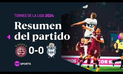 GIMNASIA RESISTIÃ con DOS MENOS y EMPATÃ ante LANÃS | #Lanus 0-0 #Gimnasia | Resumen