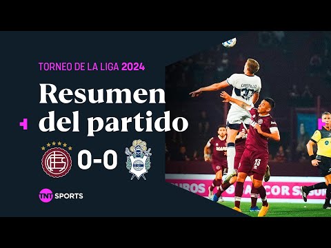 GIMNASIA RESISTIÃ con DOS MENOS y EMPATÃ ante LANÃS | #Lanus 0-0 #Gimnasia | Resumen