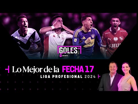 GOLES TNT Sports: Lo mejor de la fecha 17 del Torneo de la Liga 2024 del fútbol argentino GOLES TNT Sports: Lo mejor de la fecha 17 del Torneo de la Liga 2024 del fútbol argentino