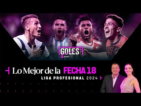 GOLES TNT Sports: Lo mejor de la fecha 18 del Torneo de la Liga 2024 del fútbol argentino GOLES TNT Sports: Lo mejor de la fecha 18 del Torneo de la Liga 2024 del fútbol argentino