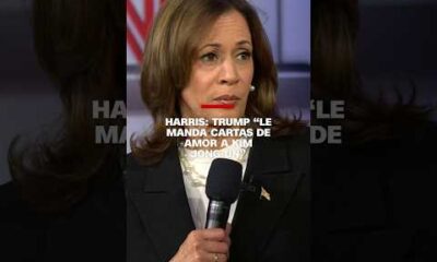 Harris: “Trump le manda cartas de amor a Kim Jong-Un”