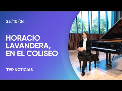 Horacio Lavandera se presentará en el Coliseo Horacio Lavandera se presentará en el Coliseo