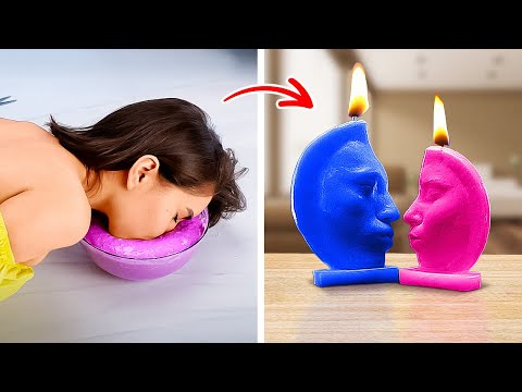 INCREÍBLES VELAS DIY 🕯️ TRUCOS DE DECORACIÓN PARA EL HOGAR