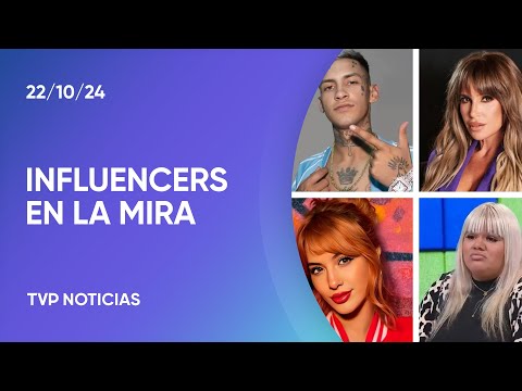 Influencers en la mira: famosos declaran por juego ilegal Influencers en la mira: famosos declaran por juego ilegal