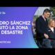 Inundaciones en España: Pedro Sánchez visitó la zona de desastre en Valencia