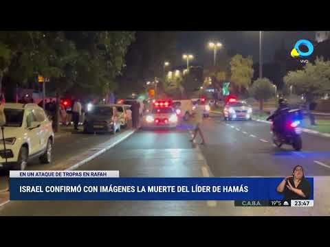 Israel confirmó con imágenes la muerte del líder de Hamas