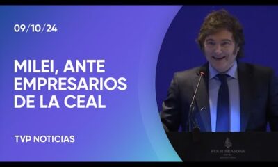 Javier Milei expuso ante empresarios en la XXXV Asamblea Plenaria CEAL