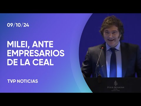Javier Milei expuso ante empresarios en la XXXV Asamblea Plenaria CEAL Javier Milei expuso ante empresarios en la XXXV Asamblea Plenaria CEAL