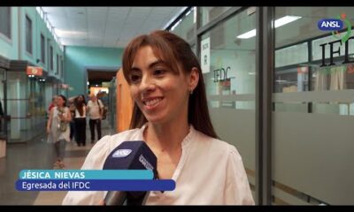 Jésica Nievas, egresada del IFDC