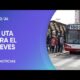 Jueves: la UTA anunció paro de colectivos