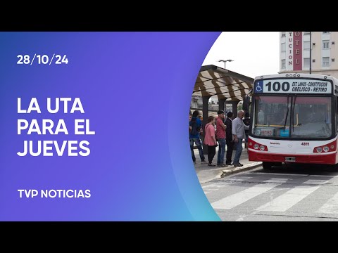 Jueves: la UTA anunció paro de colectivos Jueves: la UTA anunció paro de colectivos