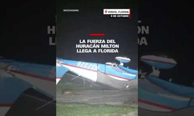 La fuerza del huracán Milton llega a Florida