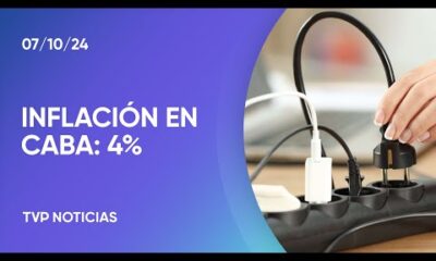 La inflación en la Ciudad de Buenos Aires fue del 4% en septiembre