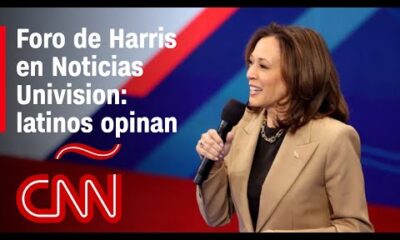 La opinión de los latinos tras el foro de Kamala Harris en Noticias Univision