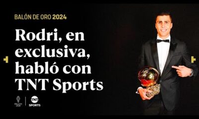 La palabra del GANADOR del BALÃN DE ORO: RODRI, EN EXCLUSIVA con TNT SPORTS