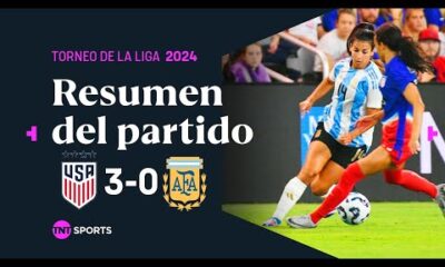 La SELECCIÃN ARGENTINA no pudo contra ESTADOS UNIDOS | #EstadosUnidos 3-0 #Argentina | Resumen