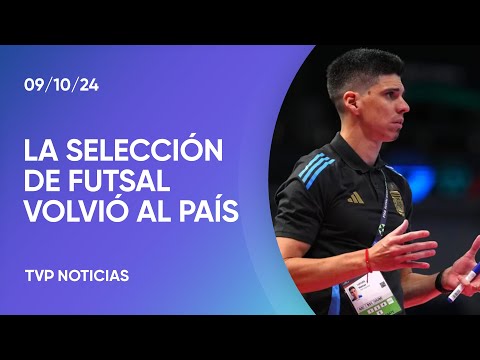 La Selección argentina de Futsal volvió a la Argentina