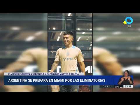 La Selección espera en Miami La Selección espera en Miami