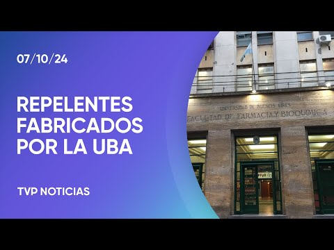 La UBA fabrica repelentes La UBA fabrica repelentes