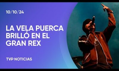 La Vela Puerca brilló en un Gran Rex completo y con invitados de lujo