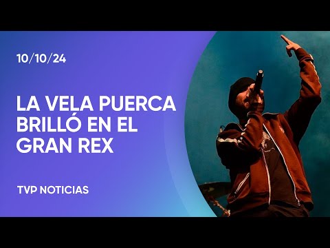 La Vela Puerca brilló en un Gran Rex completo y con invitados de lujo La Vela Puerca brilló en un Gran Rex completo y con invitados de lujo