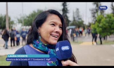 Laura Vicente, Directora de la Escuela Nº7 “Constancio C. Vigil”