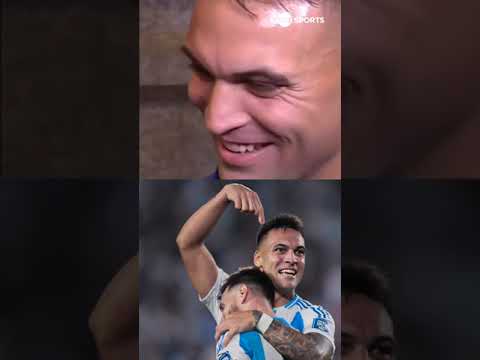 #LautaroMartÃ­nez y #juliÃ¡nÃ¡lvarezð·ï¸ se llevan goles y fotos para el recuerdo â½ð¸