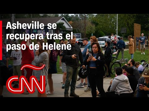 Lenta recuperación en Carolina del Norte tras paso de Helene