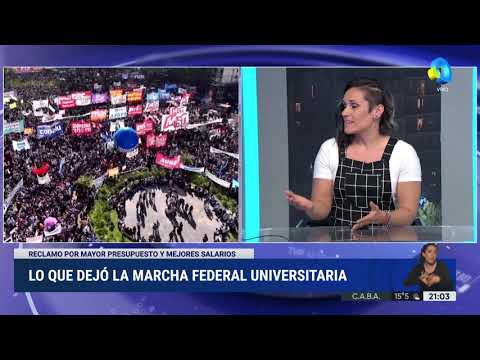 Lo que dejó la segunda Marcha Federal Universitaria Lo que dejó la segunda Marcha Federal Universitaria