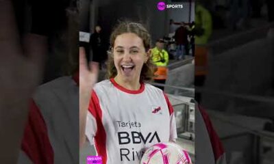 Los clientes de @bbva pudieron ingresar al campo del Monumental durante el River-VÃ©lez y patear