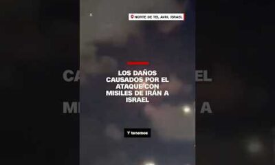 Los daños causados por el ataque con misiles de Irán a Israel