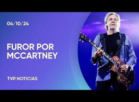 Los fans esperan con ansias a Paul McCartney