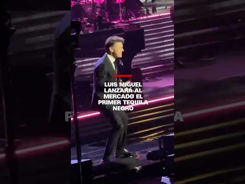 Luis Miguel lanzará al mercado el primer tequila negro Luis Miguel lanzará al mercado el primer tequila negro