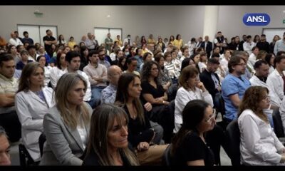 Marcela Valdeón y Jorge Ochoa, en Hospital Central