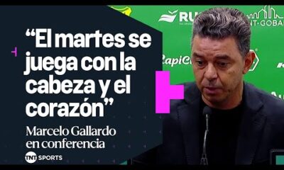 Marcelo #Gallardo: “El martes se juega con la cabeza y el corazÃ³n”