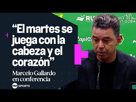 Marcelo #Gallardo: “El martes se juega con la cabeza y el corazÃ³n”